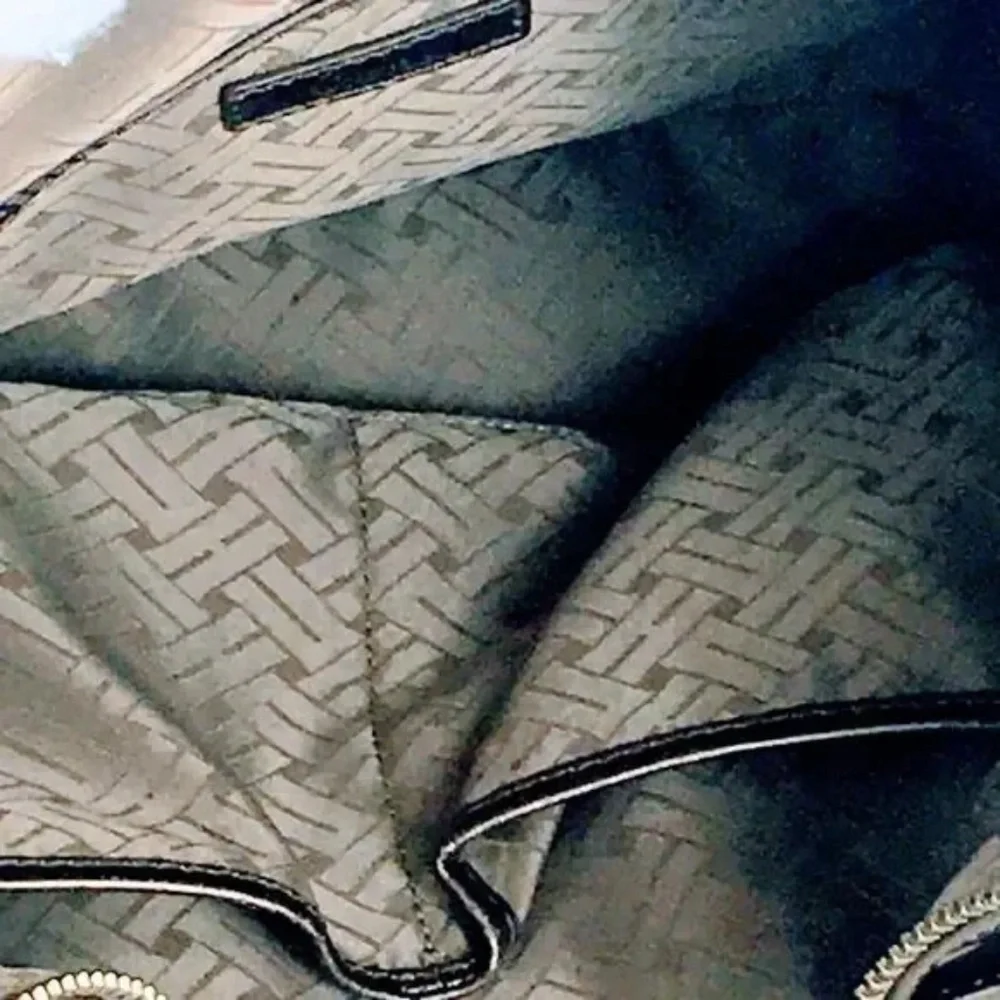 Cole Haan Metallic Taupe Hobo Shoulder Bag